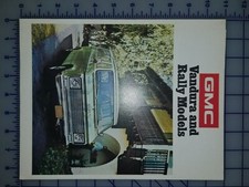 Dépliant brochure GMC Vandura