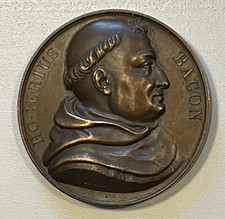 GREAT BRITAIN / PHILOSOPHER  ROGER BACON / BRONZE MEDAL  1818 / SUP. / VERY RARE