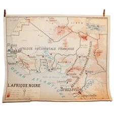 Carte scolaire vintage