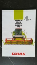 Prospectus moissonneuses Claas