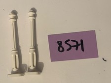 Lot De Pièces Lampadaires Blancs Lego