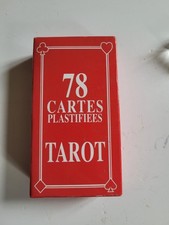 Ancien jeu cartes  TAROT 78 Cartes plastifiés