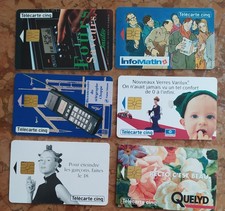 FRANCE 6 TELECARTES 5 UNITES