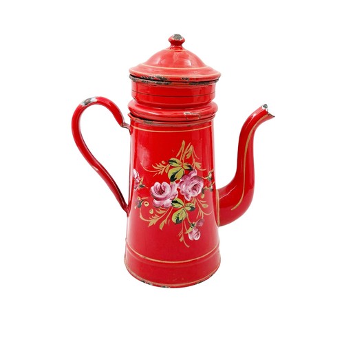 Cafetière ancienne tôle - cafetière,