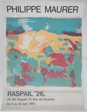 [AFFICHE D'ART] P. MAURER 