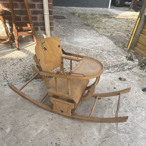 Chaise haute bascule pour - chaise,