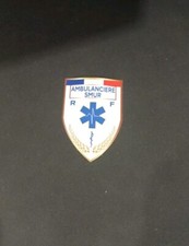 STICKERS AMBULANCIER SMUR  PARE-BRSE VOITURE