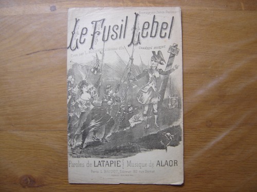 Partition fusil lebel - le,
