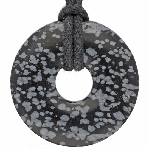 Pendentif donut pierre ø - donut,