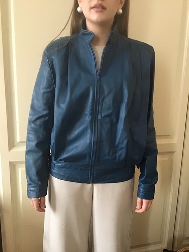 Blouson cuir samsonite vintage - blouson,