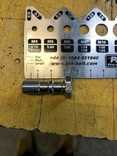 vis banjo double acier chromé