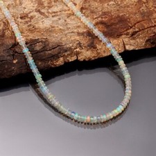 Collier femme 18'' perles