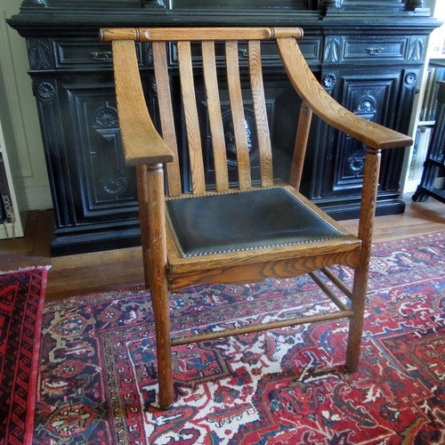 Fauteuil américain style arts - fauteuil,