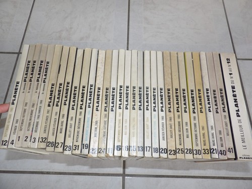 Planète 36 volumes - planète-, volumes-