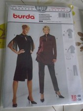 PATRON BURDA ROBE A FRANGES