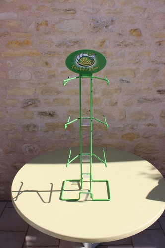 Presentoir publicitaire lutti - presentoir,