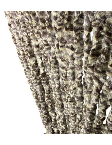 Rideau chenille bicolore - chenille,