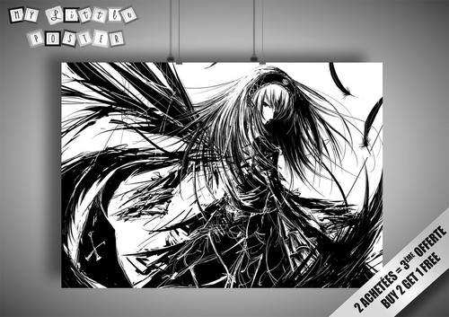 Poster girl anime - girl, manga