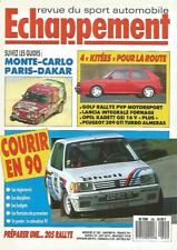 ECHAPPEMENT N°255 GOLF RALLYE PVP MOTORSPORT / LANCIA INTEGRALE FORNAGE / 309GTI