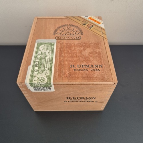 Boite bois vide cigare - bois,