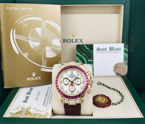 Rolex 18kt gold daytona white - rolex,