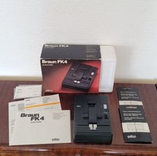 BRAUN FK4 Automatic Colleuse Film S8 Super 8 Boite Notice Feuilles Adhésives