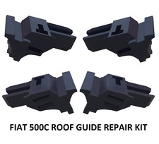Kit Renforcé Réparation pour Capote Fiat 500 Cabriolet 500C 500 C (4 Guides)
