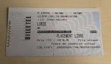 Lorie – Ticket de concert -