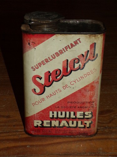 Bidon huile ancien - d,