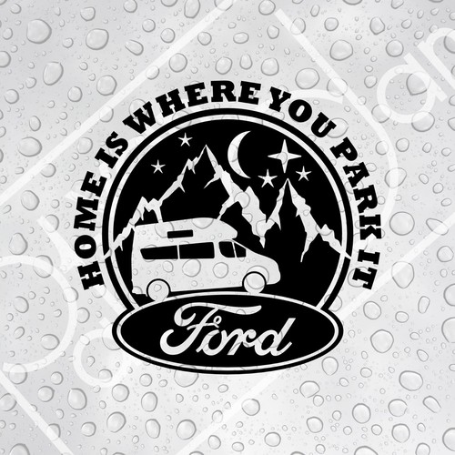 Ford nugget camper black - h2,