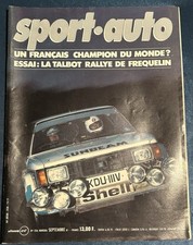 SPORT AUTO SportAuto 236 Septembre 1981 Hockenheim Zeltweg F1 Fréquelin Codasur