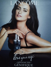 LANCOME vintage Print Ad !! " Genifique Perfume for Women "
