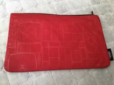 Authentique Pochette Rouge Chanel Neuve
