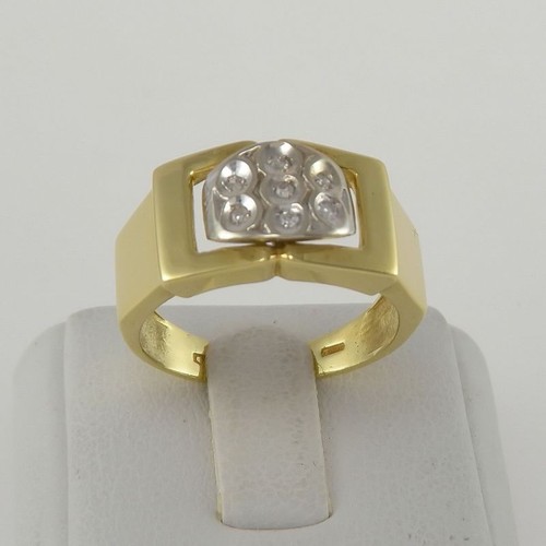 Bague avec diamants 10 - avec, ct