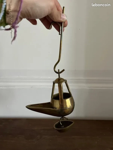 Ancienne lampe huile - ancienne,