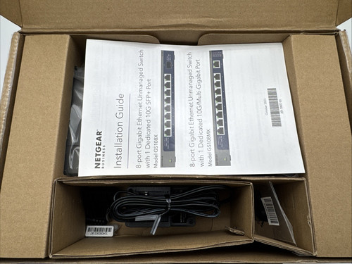 Netgear gs108mx port 10g - netgear, 1g/10g