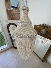 suspension luminaire coquillage Bali Grande Taille
