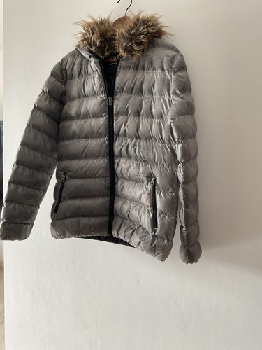 Doudoune femme gris - doudoune,