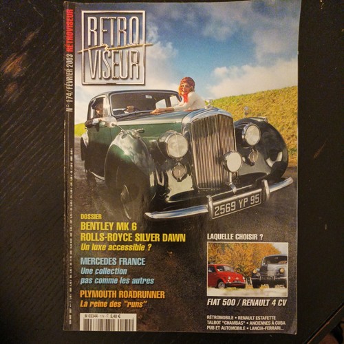 Retroviseur 174 bentley mk6 - retroviseur,
