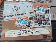 X Files - integrale des saisons 1 à 9 Coffret DVD Pieces a conviction