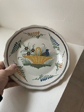 assiette ancienne XIXe.