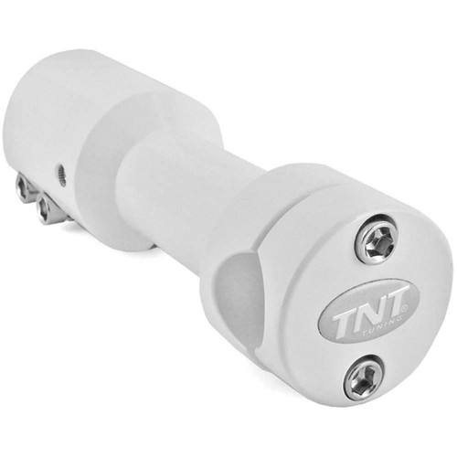 Support guidon blanc mbk - support,