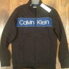 Calvin Klein Soft Touch Fleece size M Black, Blue, White Reflective. Brand new