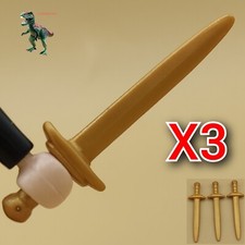 X3 Playmobil  épée d'or d'un