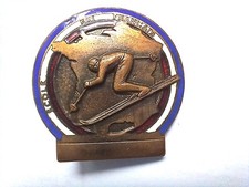 Broche - Insigne - Ecole de Ski Française - A. Augis Lyon