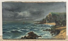 Huile sur toile XXe signée et