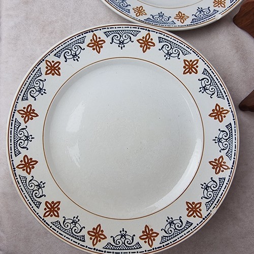 Lot assiette plate - 7,