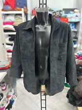 New Port Veste en Cuir Man Tg44 Noir LLV1005