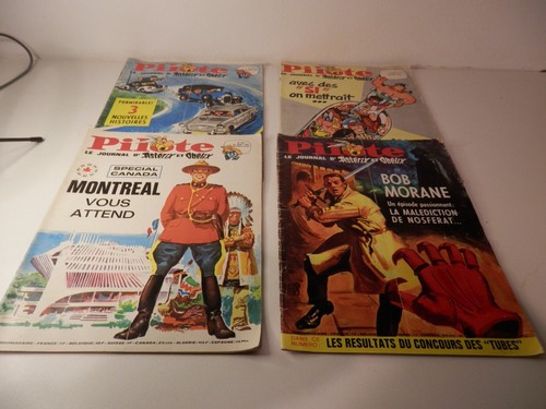 Lot pilote - pilote, (asterix