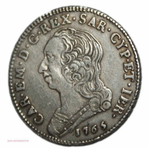Quarto scudo 1765 - quarto,